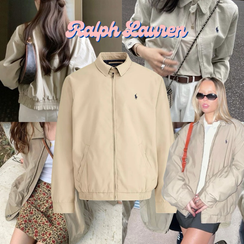 🎀🧣🧤Polo Ralph Lauren (Adult size) Lightweight Windbreaker แจ๊คเก็ตกันลม ไซส์ผู้ใหญ่ 🐎