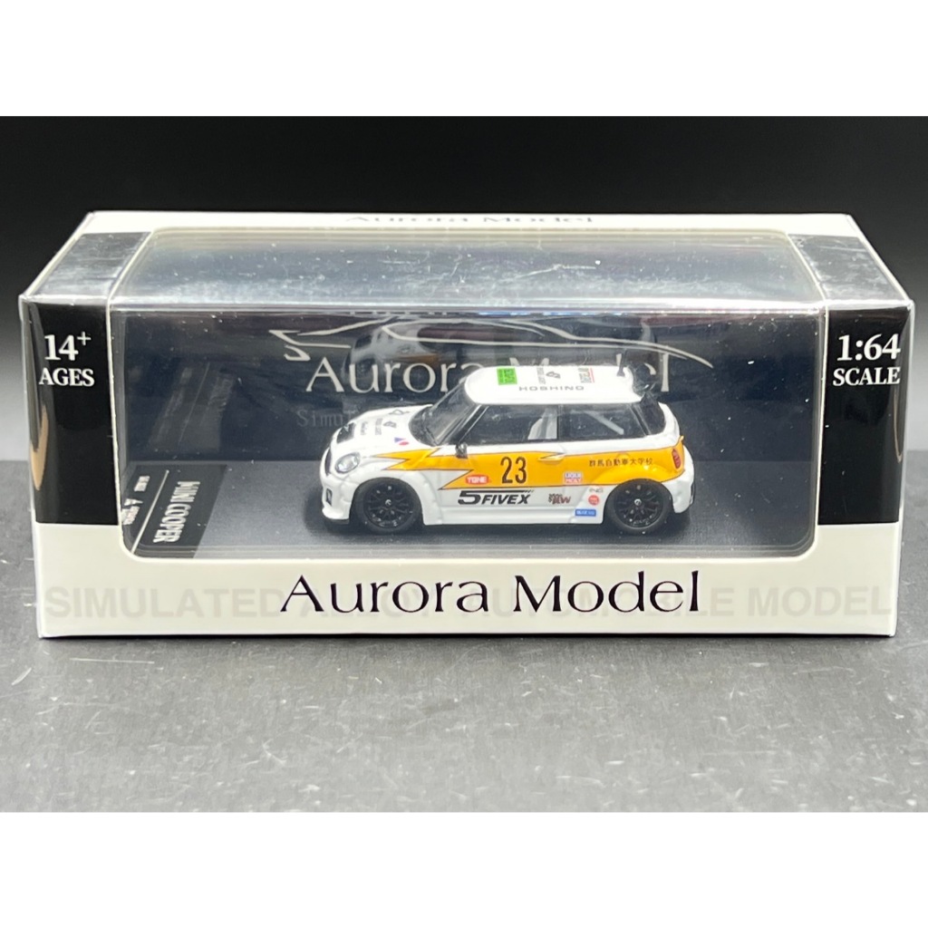 Aurora Model 1:64  BMW Mini Cooper Lightning livery Ordinary