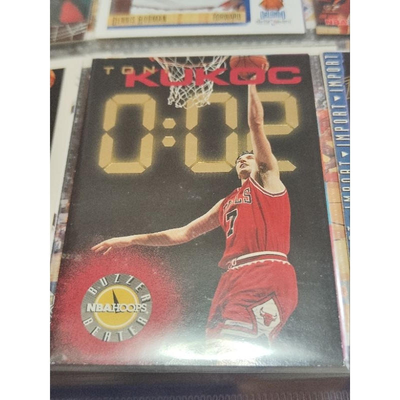 toni kukoc การ์ด nba