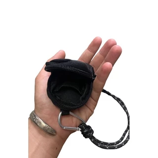 กระเป๋าคล้องคอใบจิ๋ว ใส่เหรียญใส่กุญแจ(unisex)