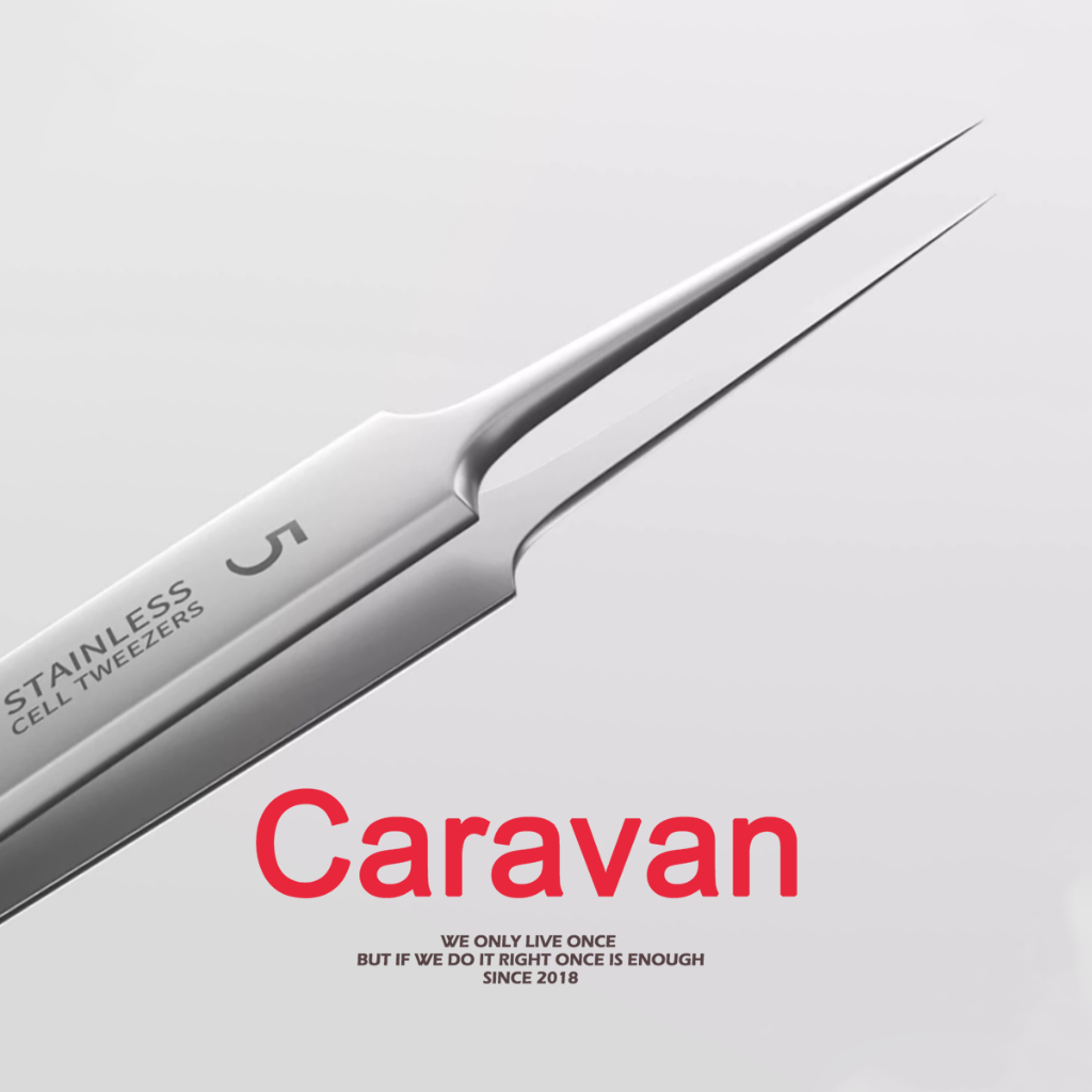 Caravan Crew Acne tweezers คีบหนีบสแตนเลส คีมหนีบอเนกประสงค์ ที่กดสิว เหล็กกดสิว เข็มสแตนเลส acne needle