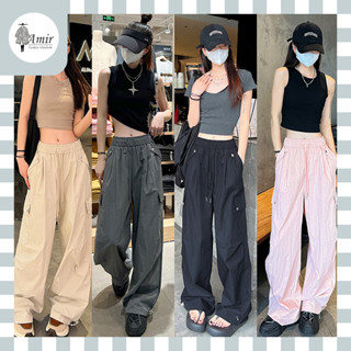 👖ชุดเอี๊ยมสตรี ชุดเอี๊ยมขาตรง และจั๊มสูทสตรีสามารถสวมใส่ได้ส…