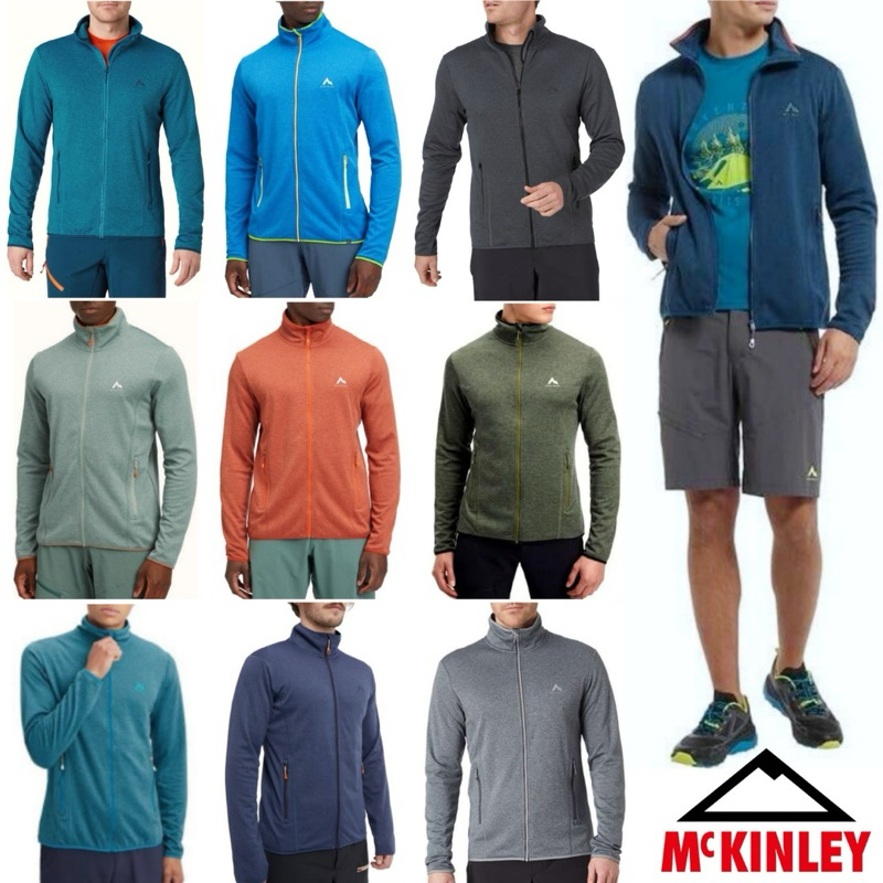 เสื้อแจ็คเก็ตแบบบาง กันหนาว Mckinley Men's Roto III Ux Jacket