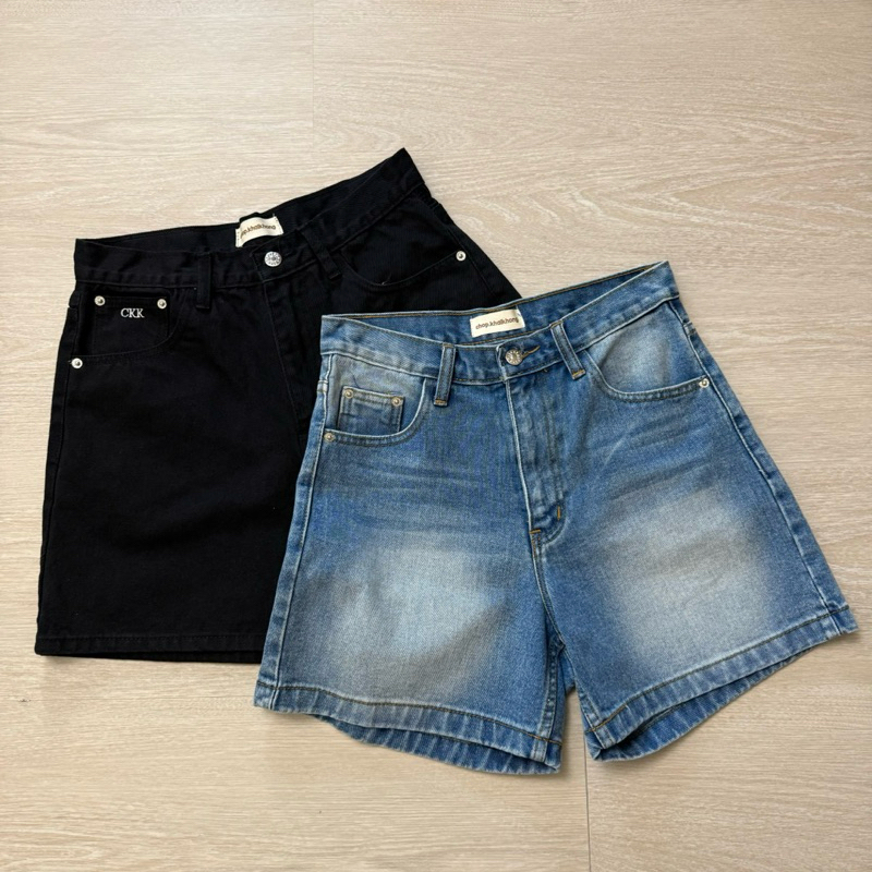joile jeans ยีนส์ ขาสั้น ขาบาน เก็บทรง