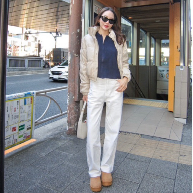 Whip jeans ยีนส์สีขาว WHITE BAGGY JEANS - herr.his