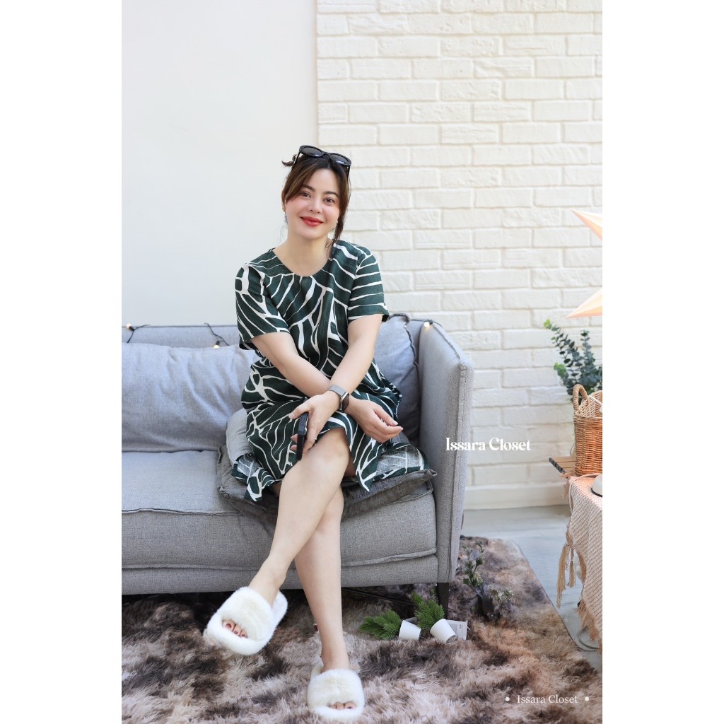 Dress Story #ลาย Albo-Green