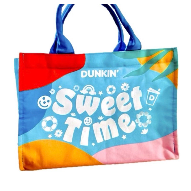 กระเป๋า DD Tote Bag DUNKIN DONUT แบบตามรูป