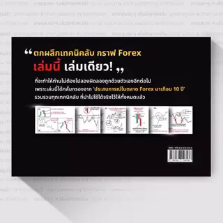 หนังสือ ตกผลึกเทคนิคลับ กราฟ Forex,ทอง,คริปโต