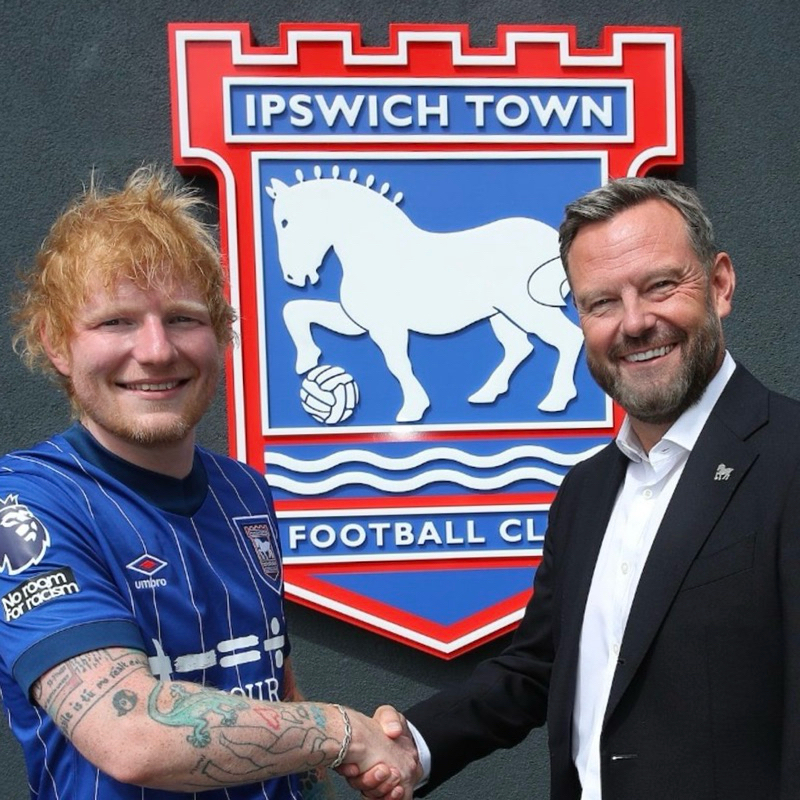 [New] UMBRO MEN'S IPSWICH TOWN 2024/25 JERSEY