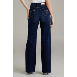 Mc jeans กางเกงยีนส์ผู้หญิง ทรงกระบอก ปลายขากว้าง (Straight Wide) Mc Me MFIZ222