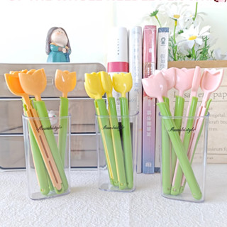 ที่ปิดปากถุงดอกทิวลิป และ แครอท 1 ชุด 5 ชิ้น ที่ปิดถุงอาหาร …