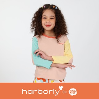 Colorblock T-Shirt x Moreloop เสื้อยืดทรงโอเวอร์ไซส์ คอกลมแข…