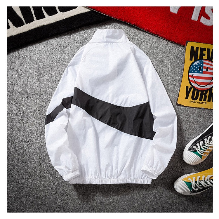 เสื้อคลุมแขนยาว แจ็คเก็ตผ้าร่ม ไม่มีซับใน ใส่สบาย ไม่ร้อน Clothing ราคา ถูกที่สุด ดีลบีเคเค แกลเลอรีภาพที่ 5