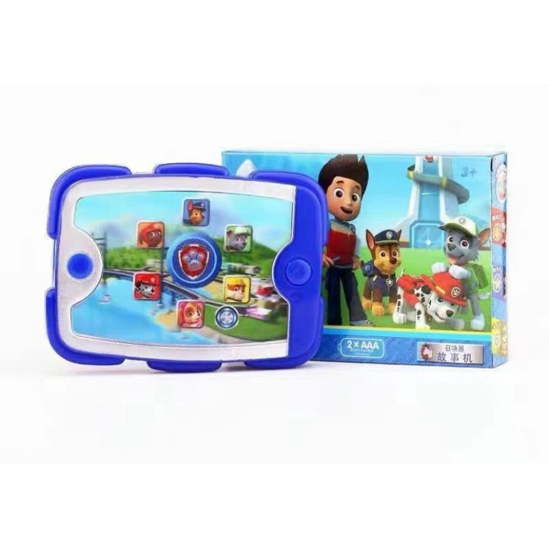 New แท็บเล็ต Paw Patrol น้องหมาขบวนการเจ้าตูบ 4 ขา ทีมสุนัขกู้ภัย มีเสียงเพลง ขนาด 16x12 cm