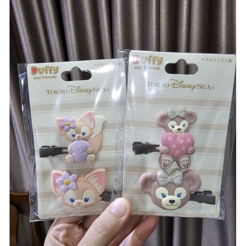 กิ๊บติดผม duffy and friend จาก Disney Sea Japan