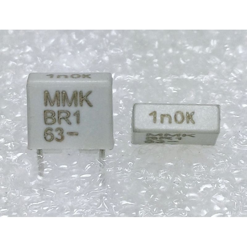 Evox MMK 0.001uf 1nf 102 63V (ราคา 10ตัว) Polyester Film Capacitor ตัวเก็บปรจุ ชนิด โพลีเอสเตอร์ คาปาซิเตอร์