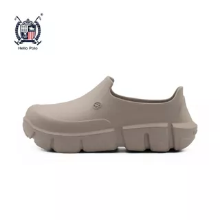 (แจกโค้ด20%กรอก INC112NL ช่องโค้ดช้อปปี้)Hello Polo รองเท้าแตะแบบสวมพื้นนิ่ม EVA รุ่น HP8031 Off-road แฟชั่นทุกฤดู กันน้
