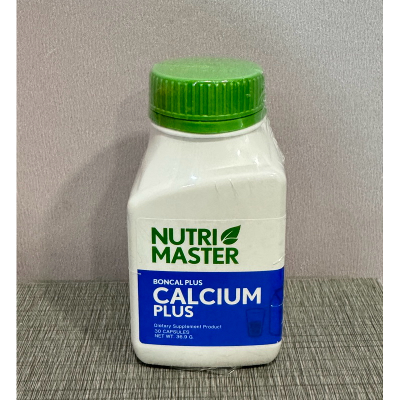 Nutri Master Boncal Plus Calcium Plus นรูทรีมาสเตอร์ บอนแคลพลัส 30 แคปซูล หมดอายุ 2/3/25