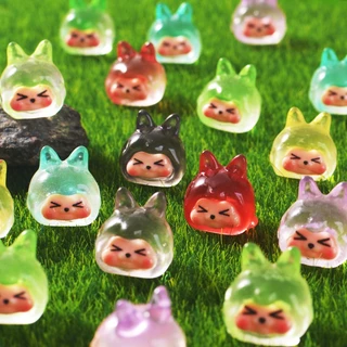 Luminous Small KiKi Micro Landscape Ornament Outdoor Glowing Miniature รูปปั้นกระถางสวนตกแต่งบ้าน