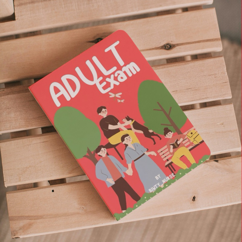 ข้อสอบผู้ใหญ่ สีทั้งเล่ม