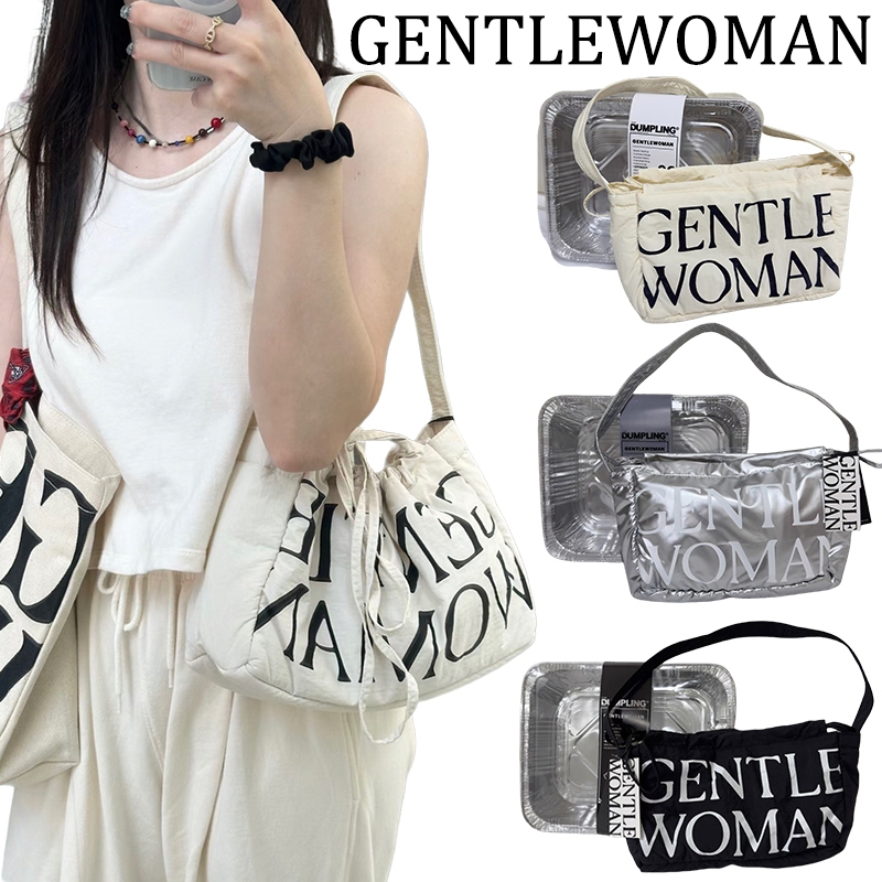 OUTLETS ของแท้ 100% GENTLEWOMAN DUMPLING BAG กระเป๋าทรงเกี๊ยว มี 3 สีให้เลือก