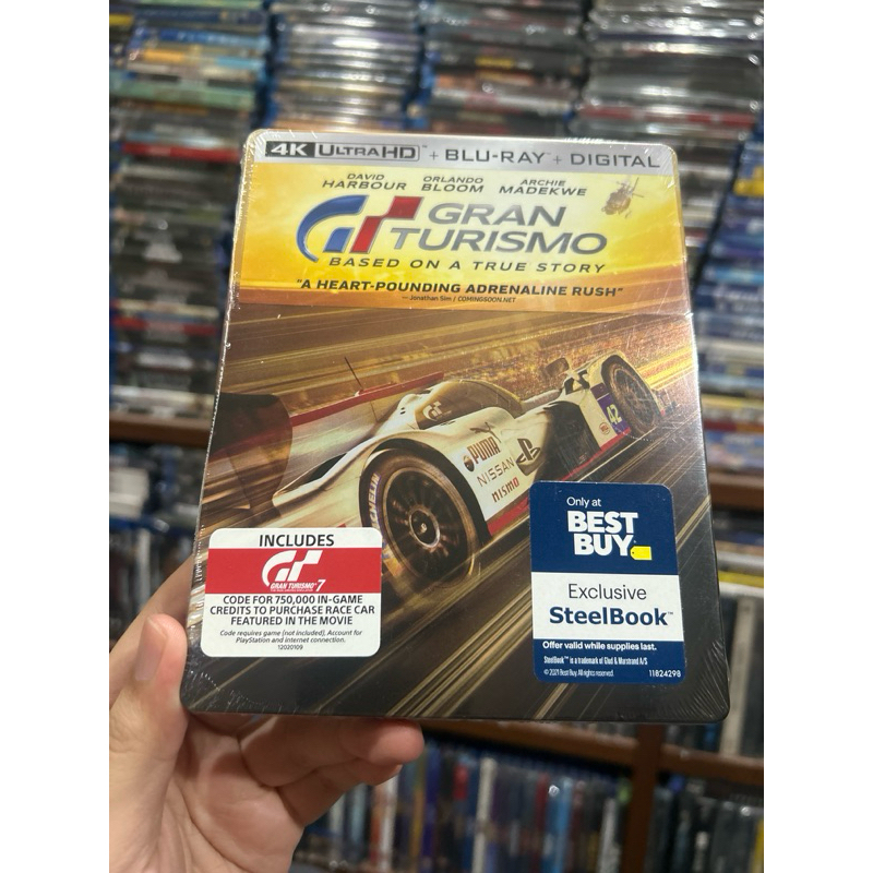 :Steelbook: Gran Turismo : 4K Ultra HD + Blu-ray แผ่นแท้ เสียงไทย บรรยายไทย