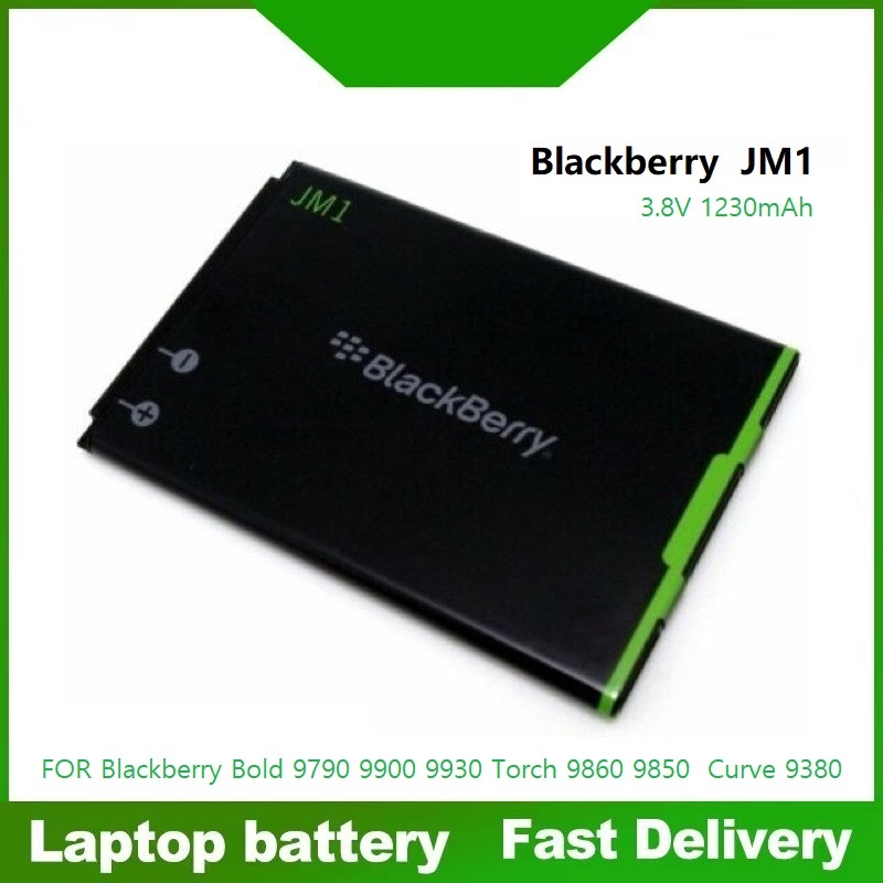 ☸JM1 แบตเตอรี่ Blackberry Bold 9790 9900 9930 Torch 9860 9850 Curve 9380 Battery Model BAT-30615-006