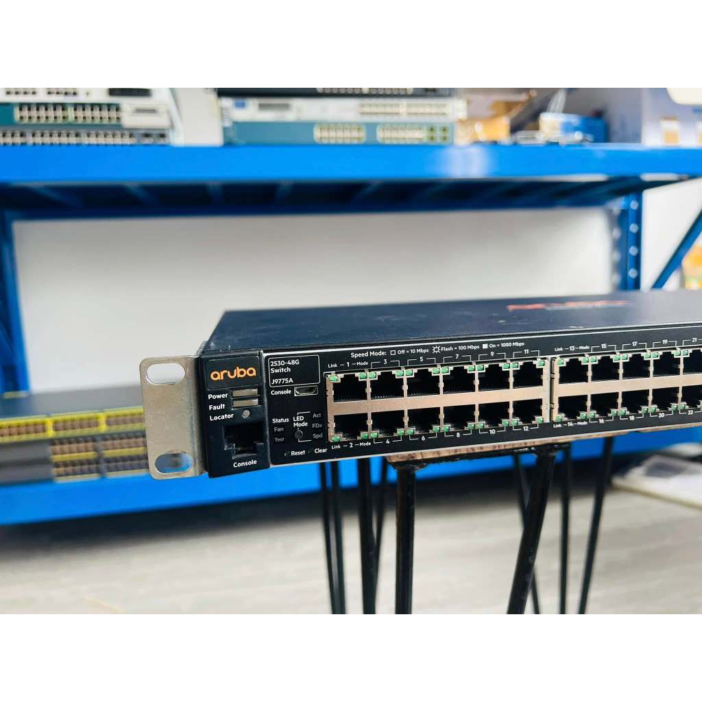 Aruba 2530-48G Gigabit J9775A สวิทอารูบามือสองพร้อมใช้งาน