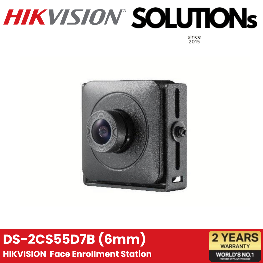 DS-2CS55D7B(6mm) กล้องวงจรปิด Hikvision 1080p USB WDR Covert Camera