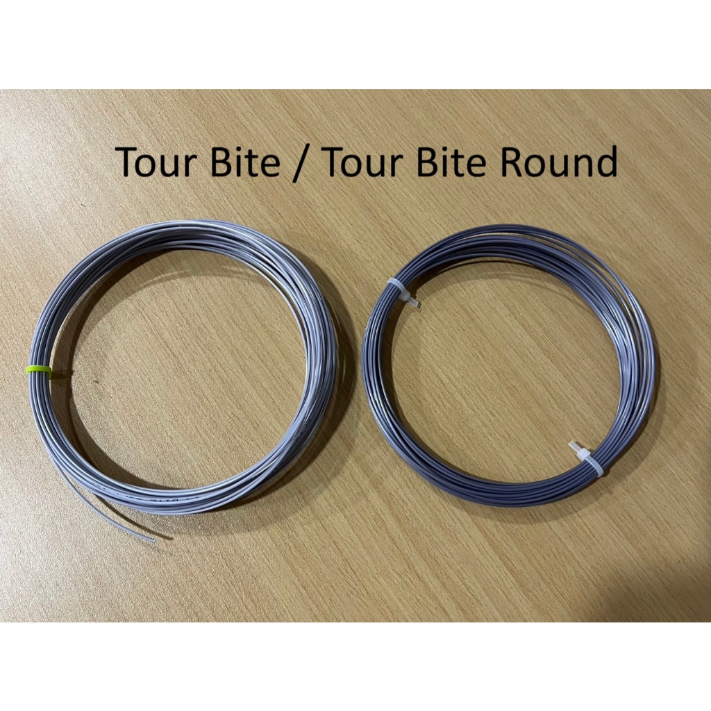 Solinco เอ็นเทนนิสไฮบริด Tour Bite/Tour Bite Round (cut)