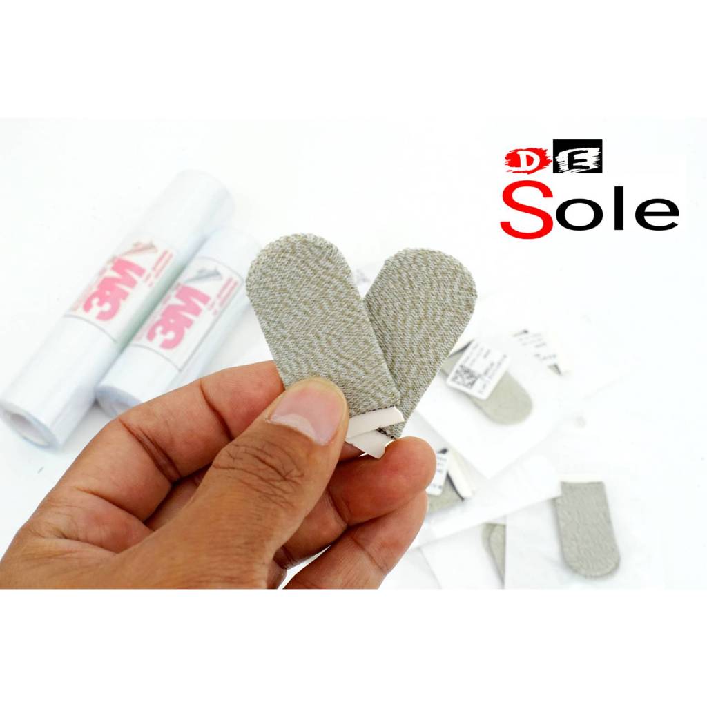 2 ชิ้น DE Sole Sleeve ปลอกนิ้วกันความร้อน DE Sole Sleeve Finger Heat Protection สำหรับติดโซล