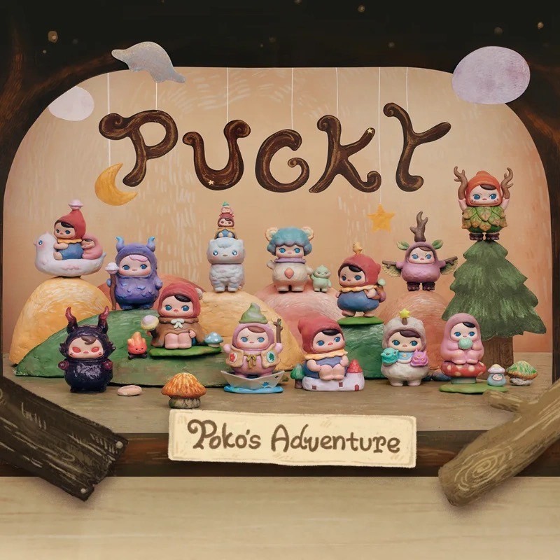 (ใช้Codeแฟ ลด30%)พร้อมส่งจากไทย แบบสุ่ม : Pucky Poko's Adventure งานลิขสิทธิ์ของแท้