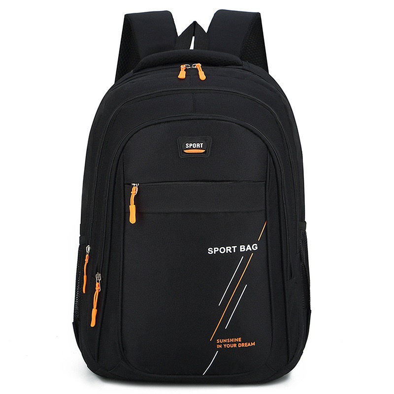 กระเป๋าเป้สีดำผู้ชาย แฟชั่น Backpack รุ่น G017 กระเป๋าเป้ - รูปที่ 5