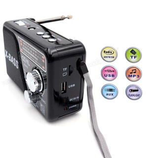 วิทยุคลาสสิค ยี่ห้อ CKML-004U ของแท้ ไฟฉายในตัว 3ระบบ AM/FM/SW มีช่องเสียบ USB/TF MP3 เสียงดังฟังชัด มีให้เลือกหลายรุ่น