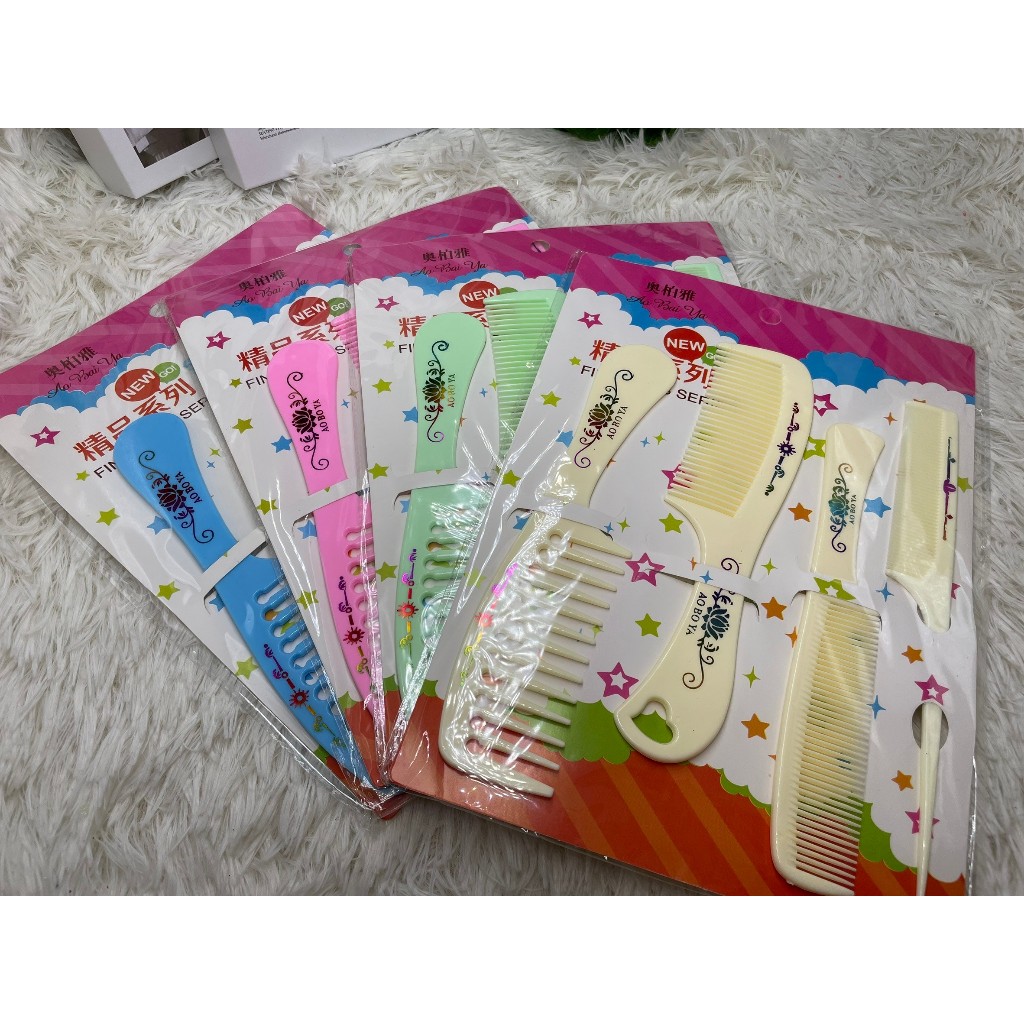 ZJ HOME เซ็ตหวีผม (1ชุด12ชิ้น)