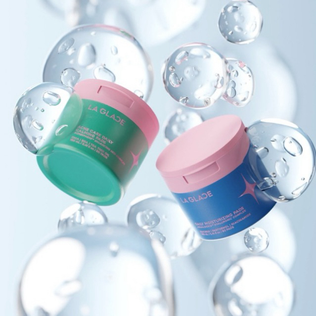 Toner pads La glace โทนเนอร์แพดลากลาส แบบกระปุก (พร้อมส่ง)