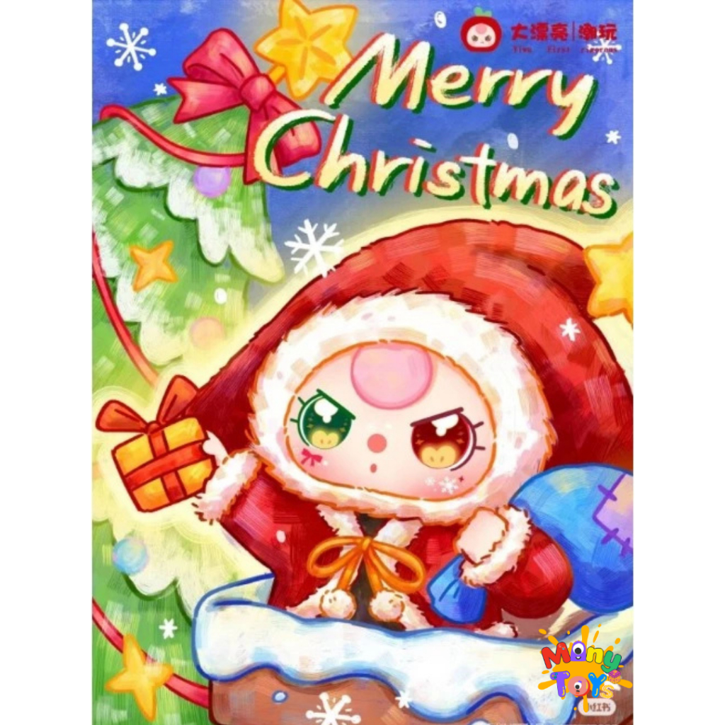 [พร้อมส่งในไทย.] กล่องสุ่ม ตุ๊กตา Babythree Christmas คริสต์มาส 400% ลุ้นSercret ของแท้ 100%