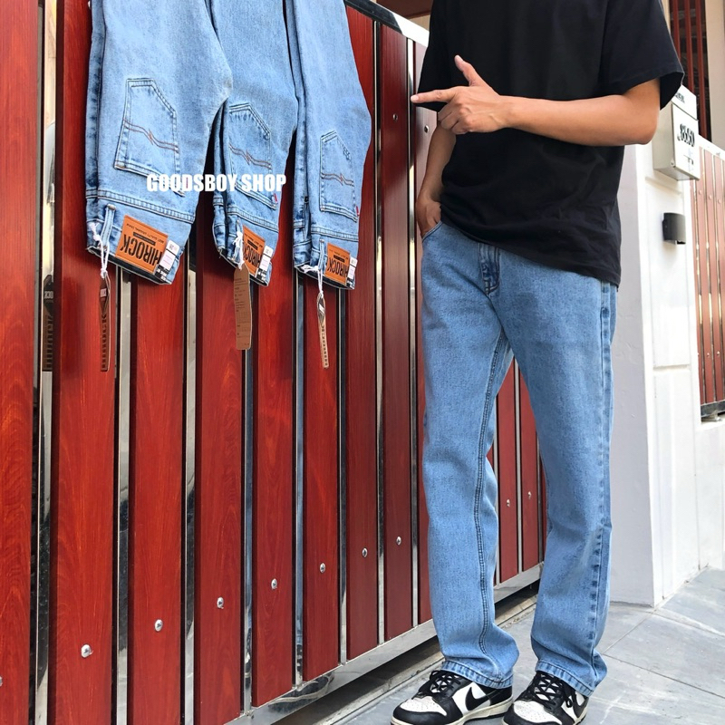 กางเกงยีนส์ขากระบอกHirock