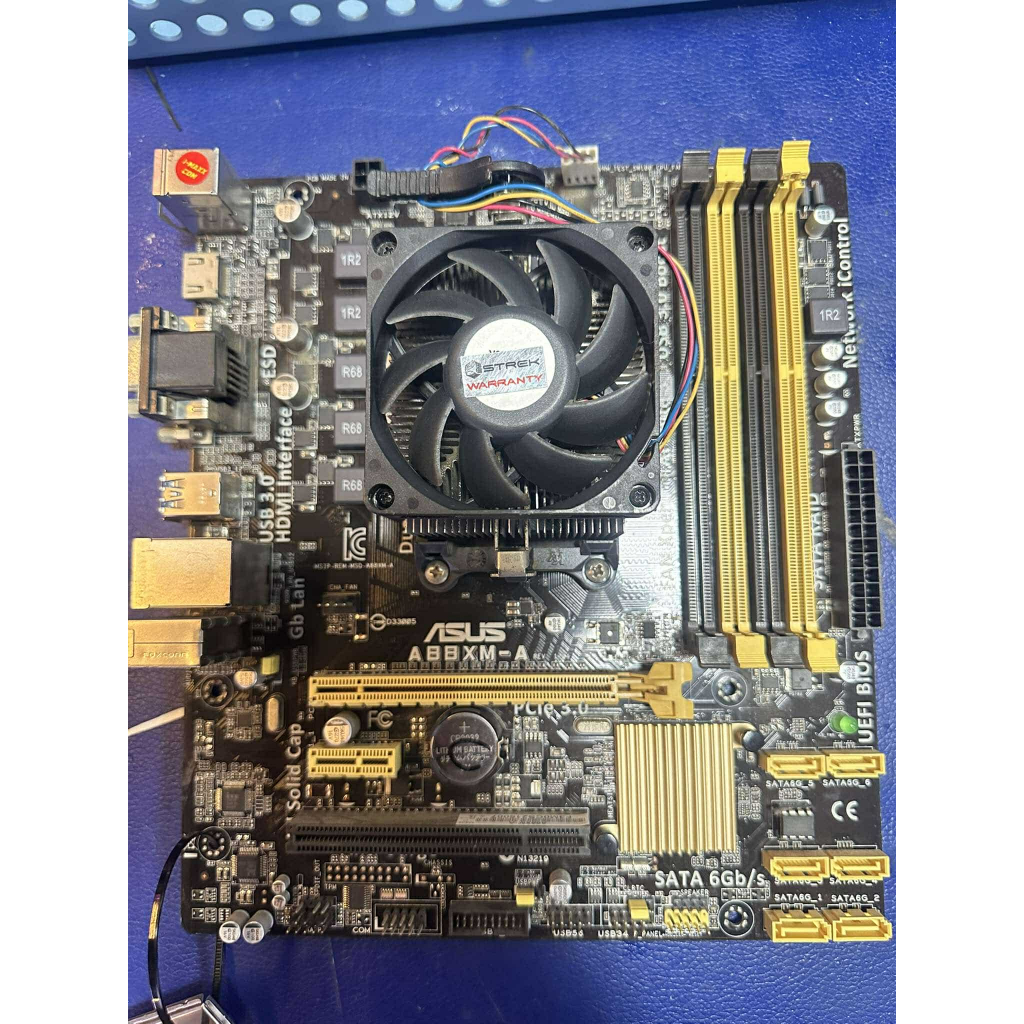 ชุดA8-7600/A8-7650K/A10-7850K X4-860K เมนบอร์ดFM2+มือ2 พร้อมใช้งาน สินค้าในไทย