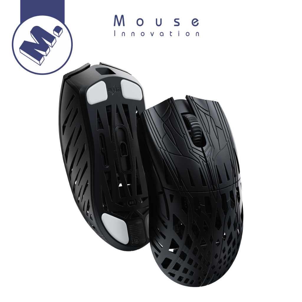 เมาส์ Pwnage รุ่น Trinity CF 8k Polling Rate / 37 กรัม / วัสดุ Carbon Fiber รับประกัน 1 ปี