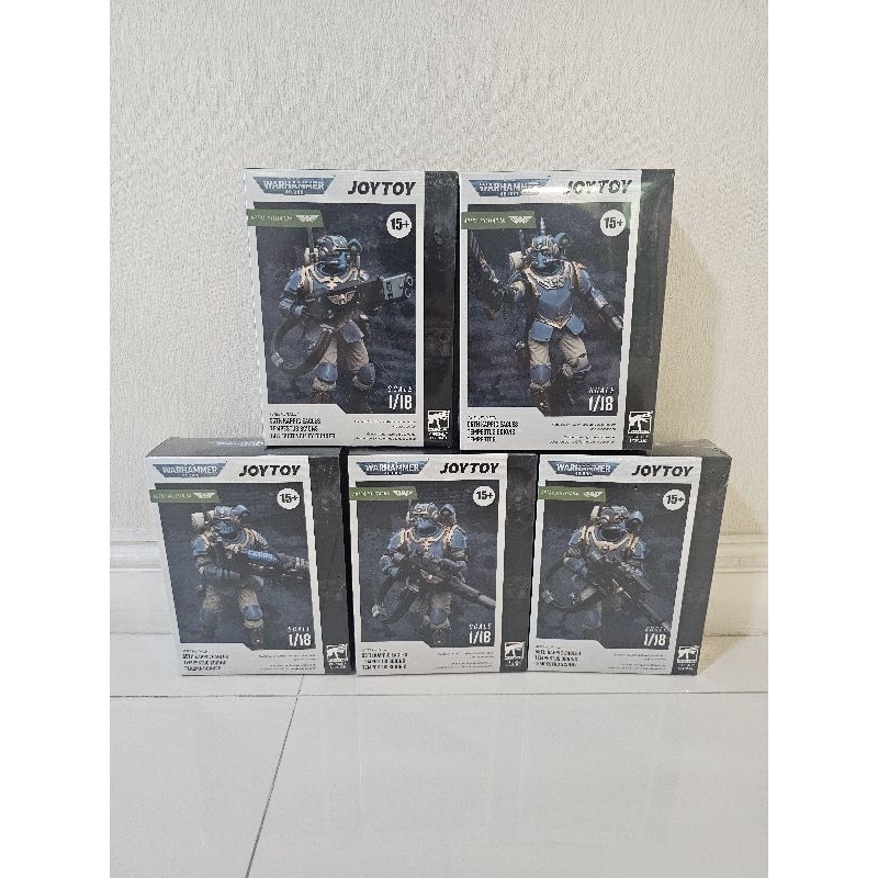 [Joytoy] [Warhammer 40k] [Astra Militarum] 55th Kappic Eagles Tempestus Scions (set of 5)