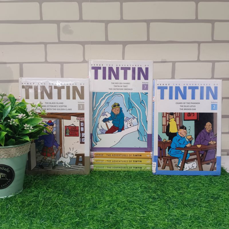 📚 หนังสือ: The Adventure of TINTIN Y2131 Y2132 Y2133 Y2134 Y2135 Y2136📚