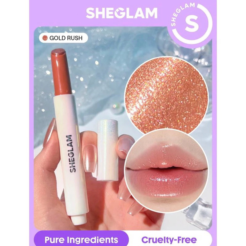 รุ่นใหม่ Sheglam Lip Plumper ชิมเมอร์ ของแท้ 100% ลิปปากฉ่ำ เบลอร่องปาก ปากฟู ชุ่มชื้น บำรุงในตัว ไม่เย็น พร้อมส่ง!!