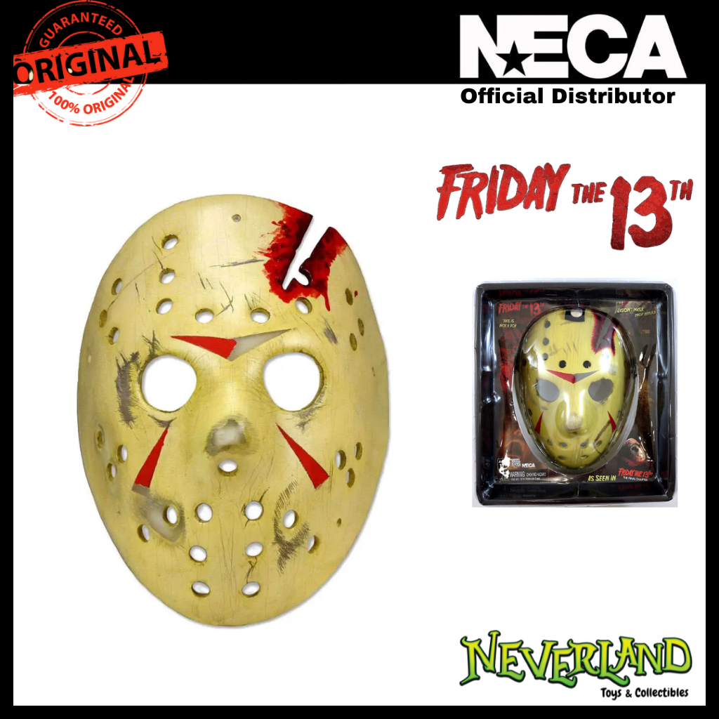 (NECA) Friday the 13th - Prop Replica - Jason Mask Part 4 Final Chapter***Damaged Box***