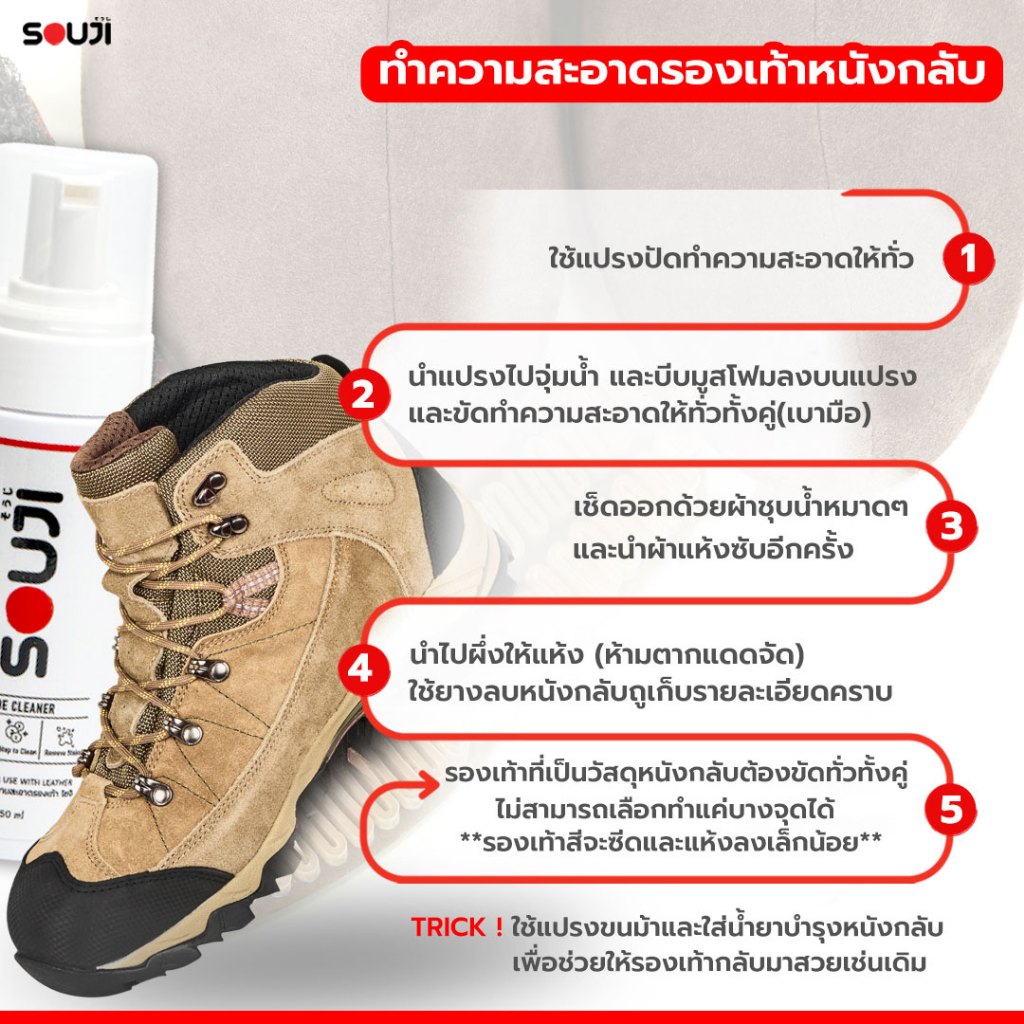🔥NUBUK CLEAN SET ลดเพิ่ม 25%🔥น้ำยาทําความสะอาดรองเท้า หนังกลับ นูบัค แคนวาส ยางลบ 🔥FREE อุปกรณ์