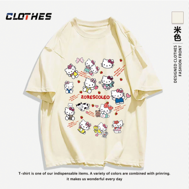 เสื้อยืด ผ้าคอตตอลแท้ CM67 ใส่สบาย  สีไม่ตกเนื้อผ้าดี ตัดเย็บดี - รูปที่ 5