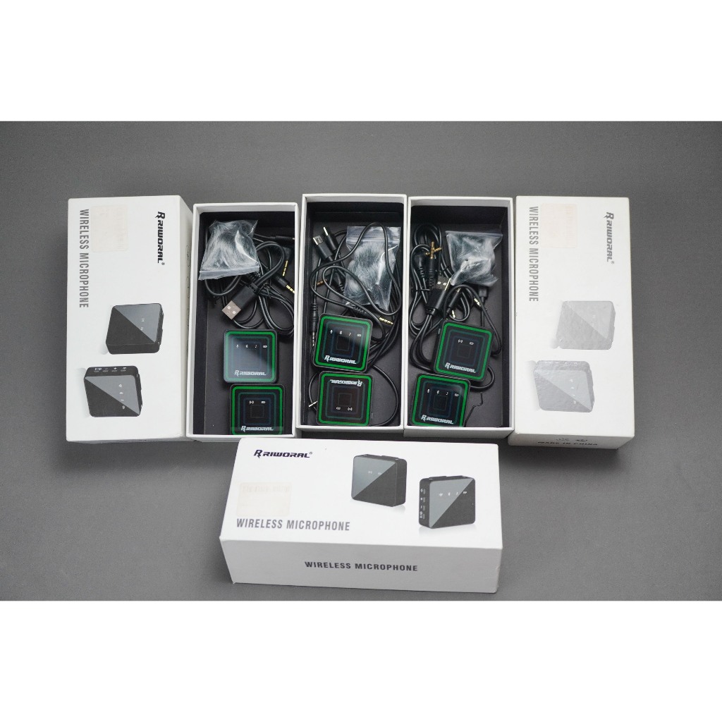 ไมค์ไร้สาย Riworal เสียงคมชัด ไร้สาย