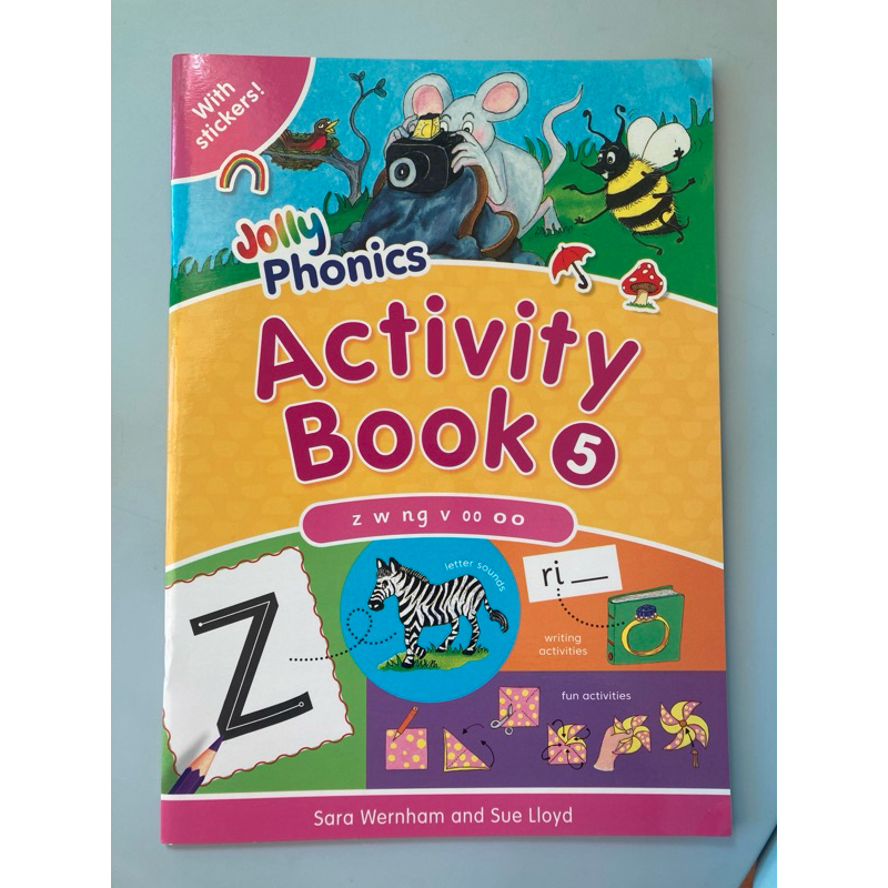 Jolly Phonics Activity Book 5