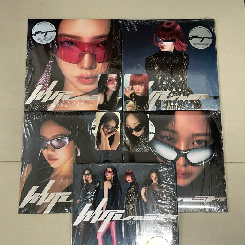 Album aespa Whiplash [speed ver.] เลือกปก/เลือกการ์ด อัลบั้มมีตำหนิจากการขนส่ง