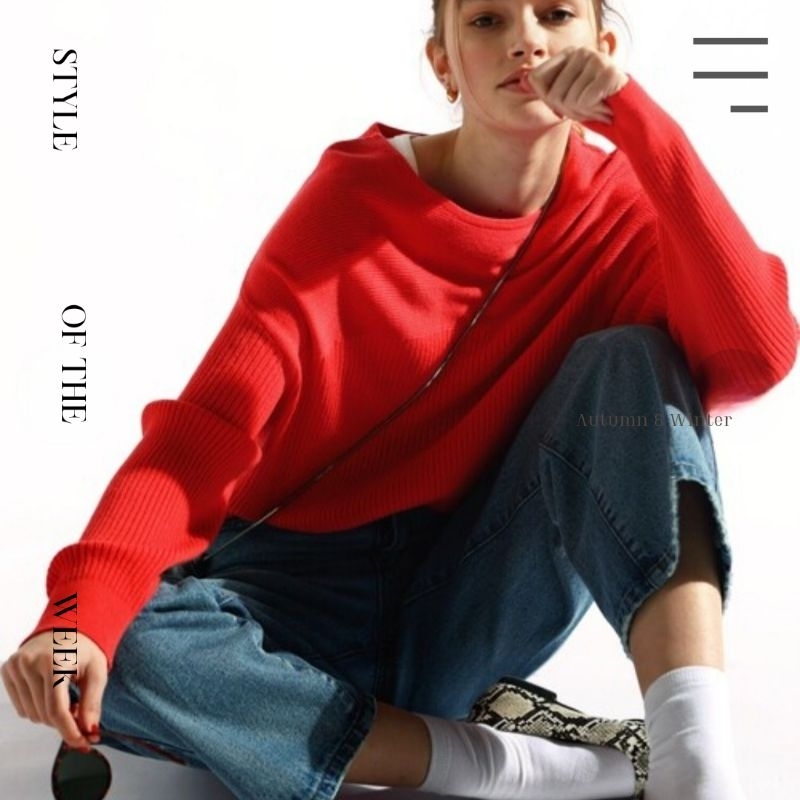 The shop tk เสื้อสเวตอร์ไหมพรม